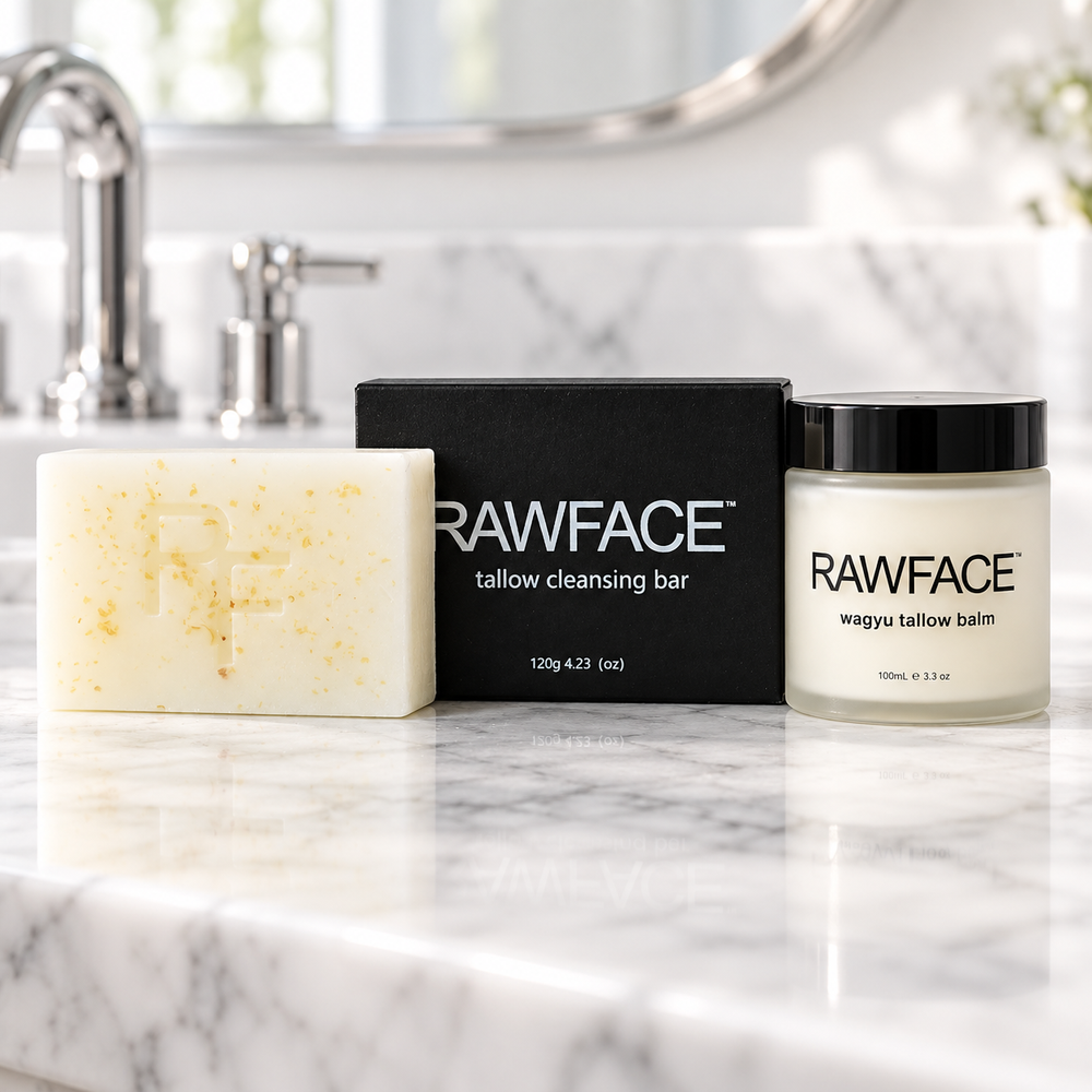 RAWFACE Tallow Balm + Cleansing Bar